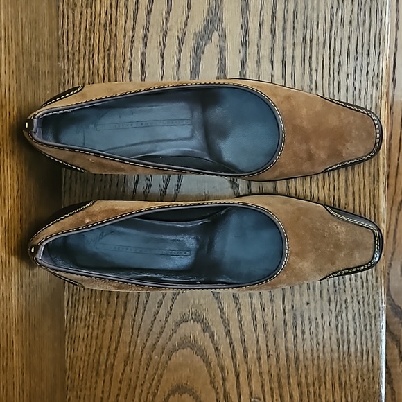 Rare Vintage Guiseppe Zanotti Brown Suede and Leather Shoes - Picture 9 of 16